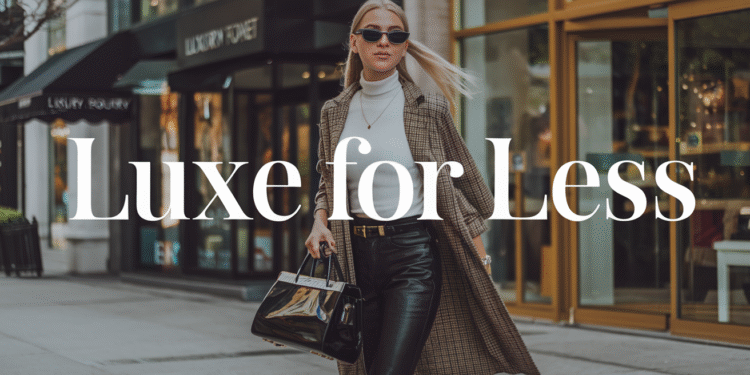 Luxe for Less: High-End Looks on a Budget